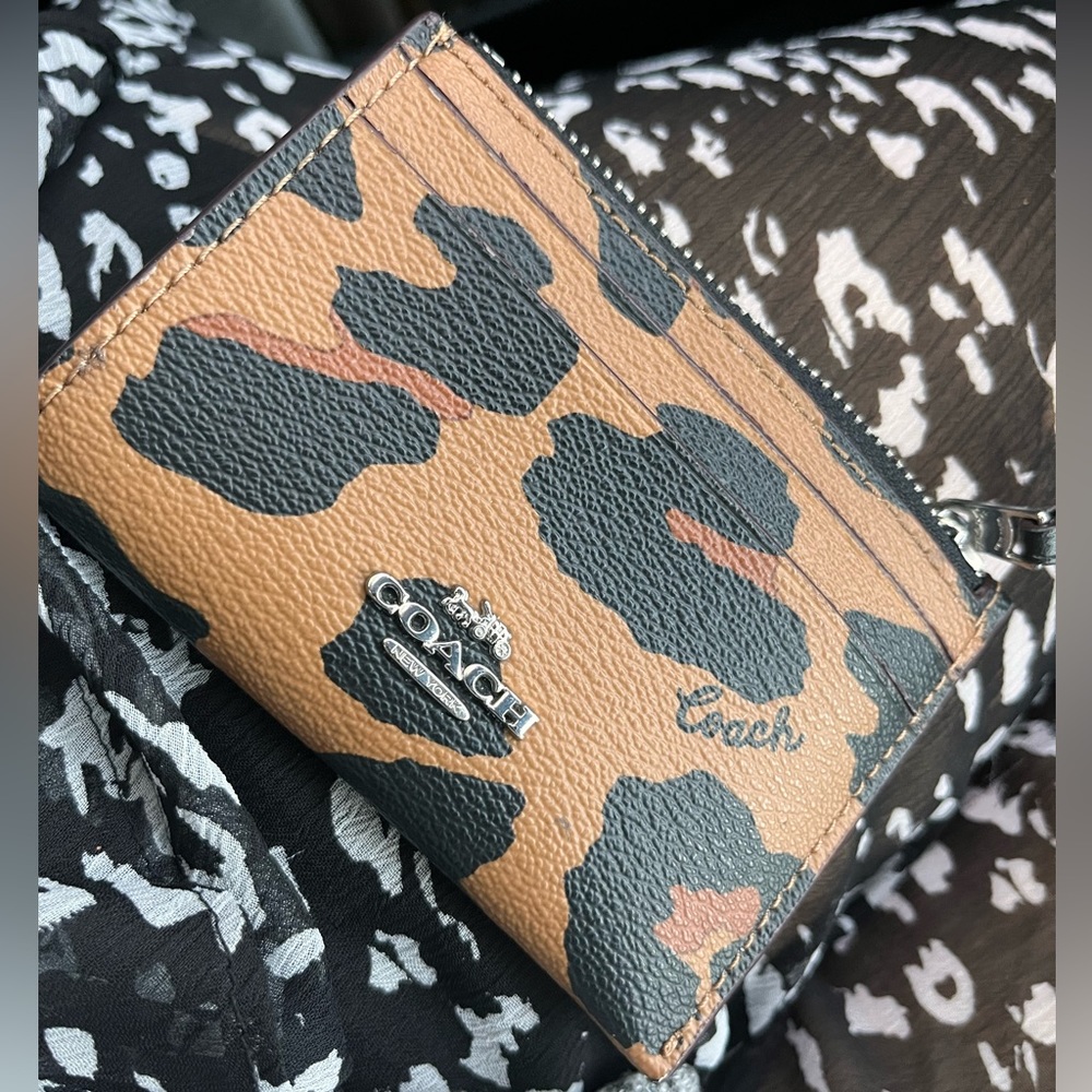 Coach card holder